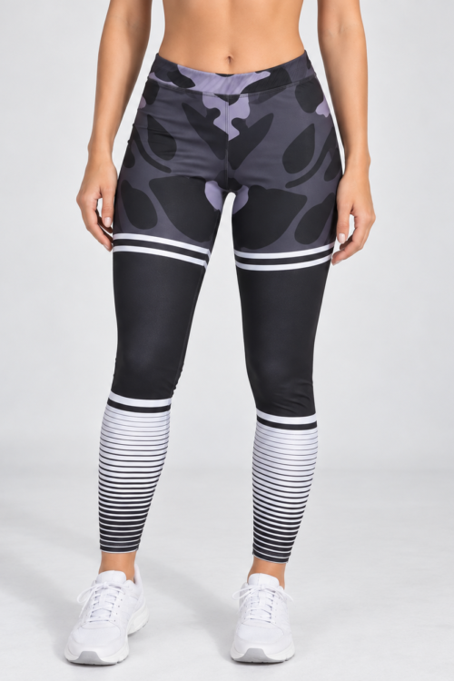 Camo Stripe Performance Leggings