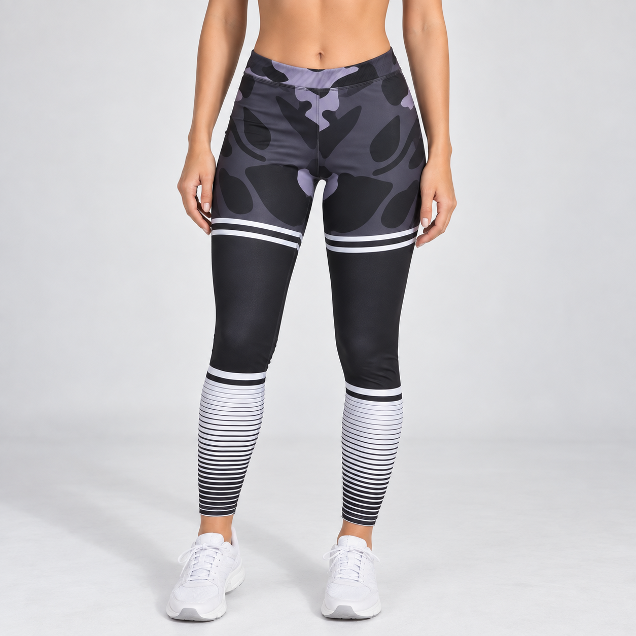 Camo Stripe Performance Leggings