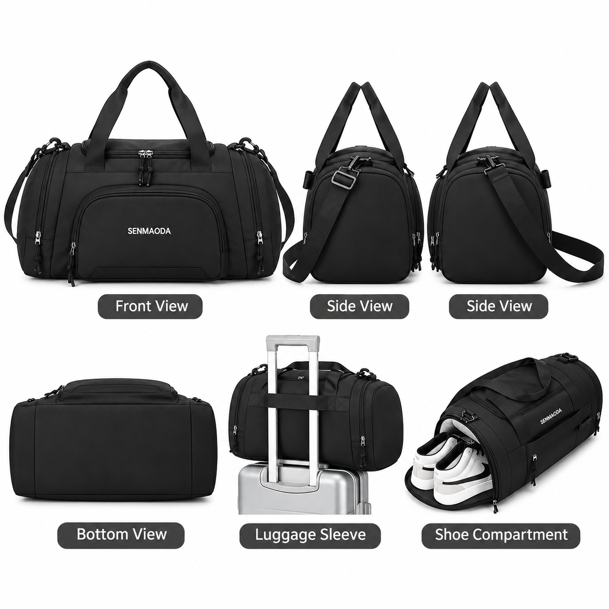 Move Duffel Bag -Navy - Image 6