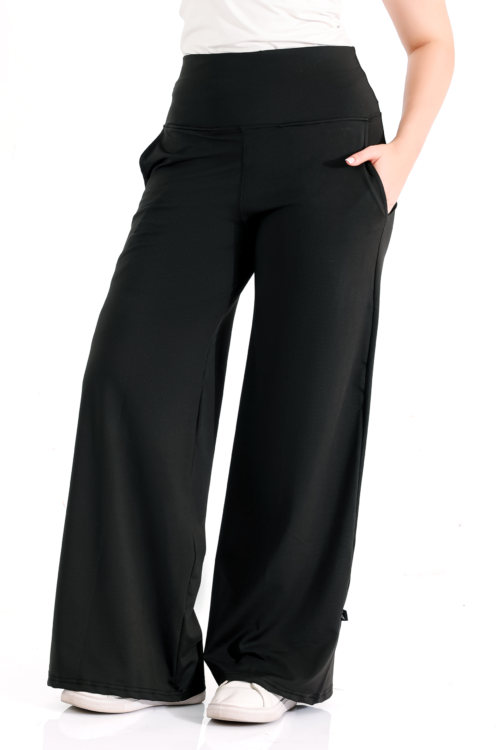 High-Waisted Motion Wide-Leg Pants