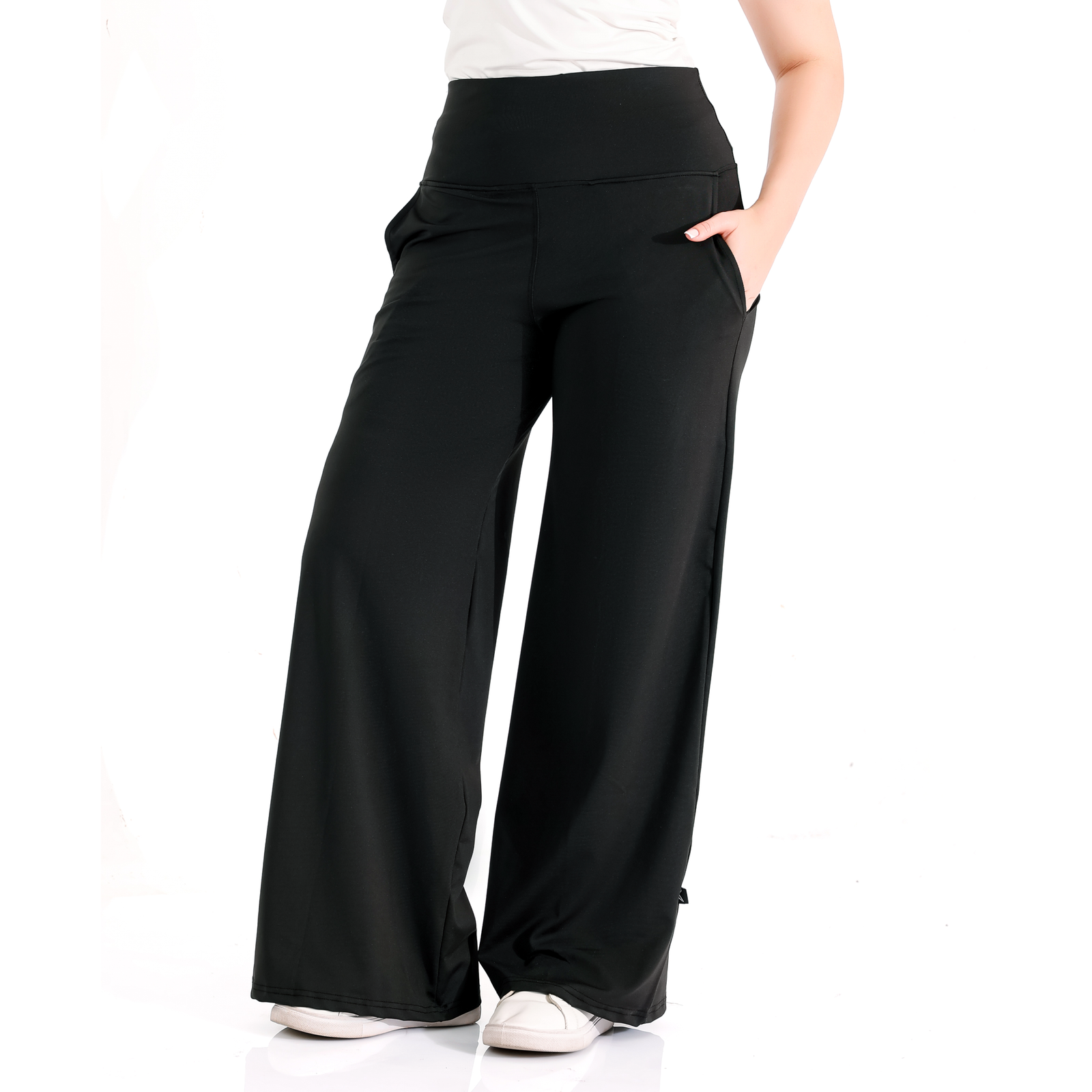 High-Waisted Motion Wide-Leg Pants