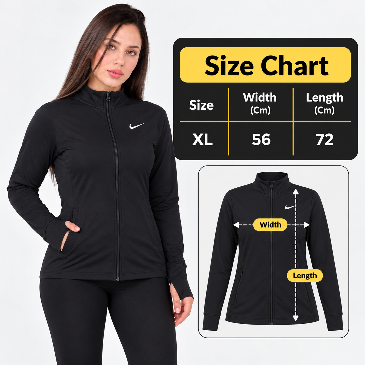 Active Flow Jacket - Black - Image 3
