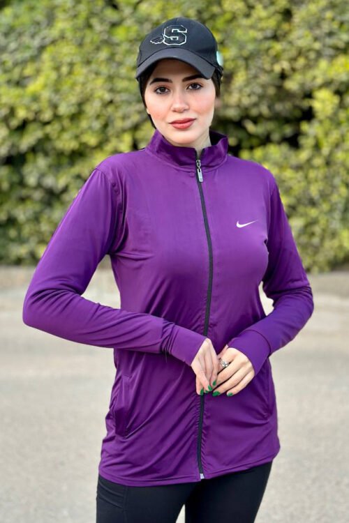 Active Flow Jacket – Dark purple
