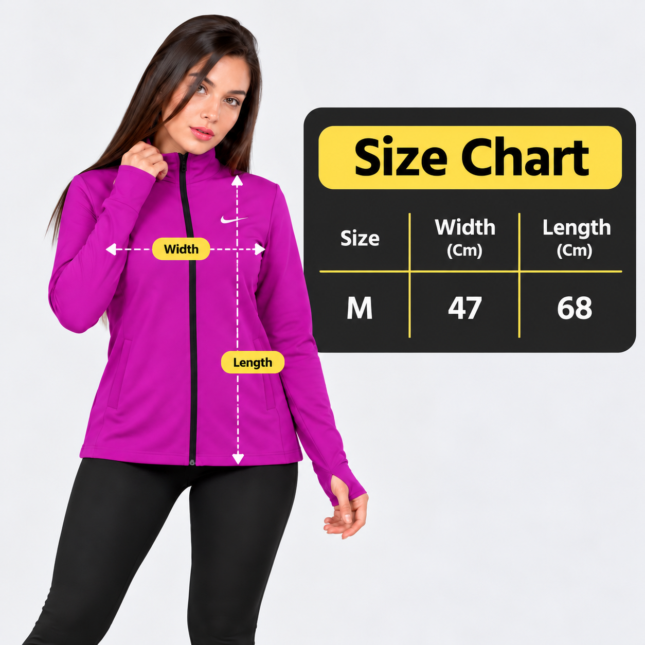 Active Flow Jacket - Magenta - Image 3