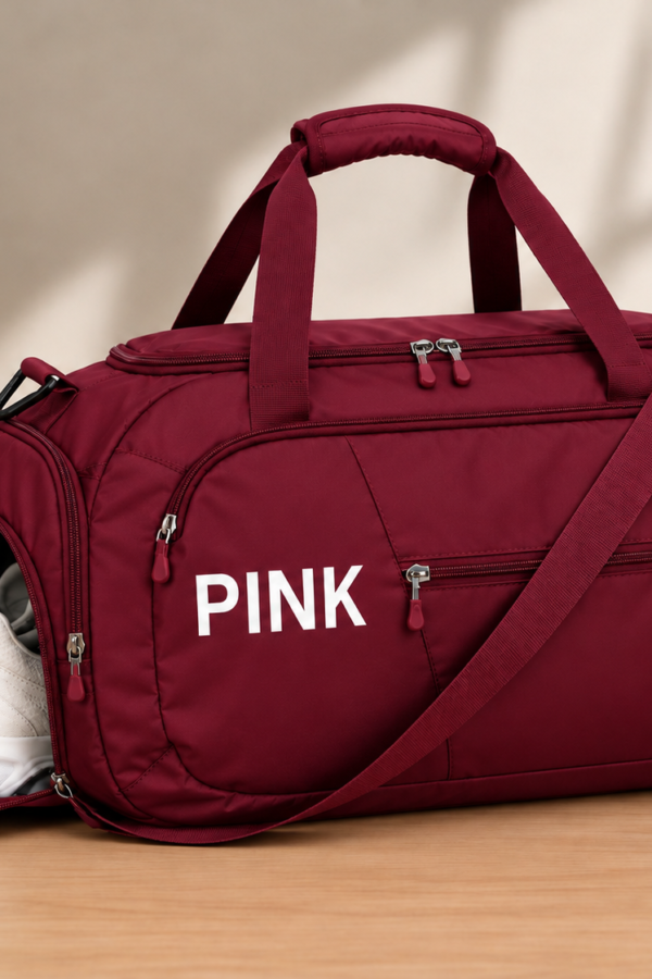 Flex 3-in-1 Duffle Bag -Burgundy Red